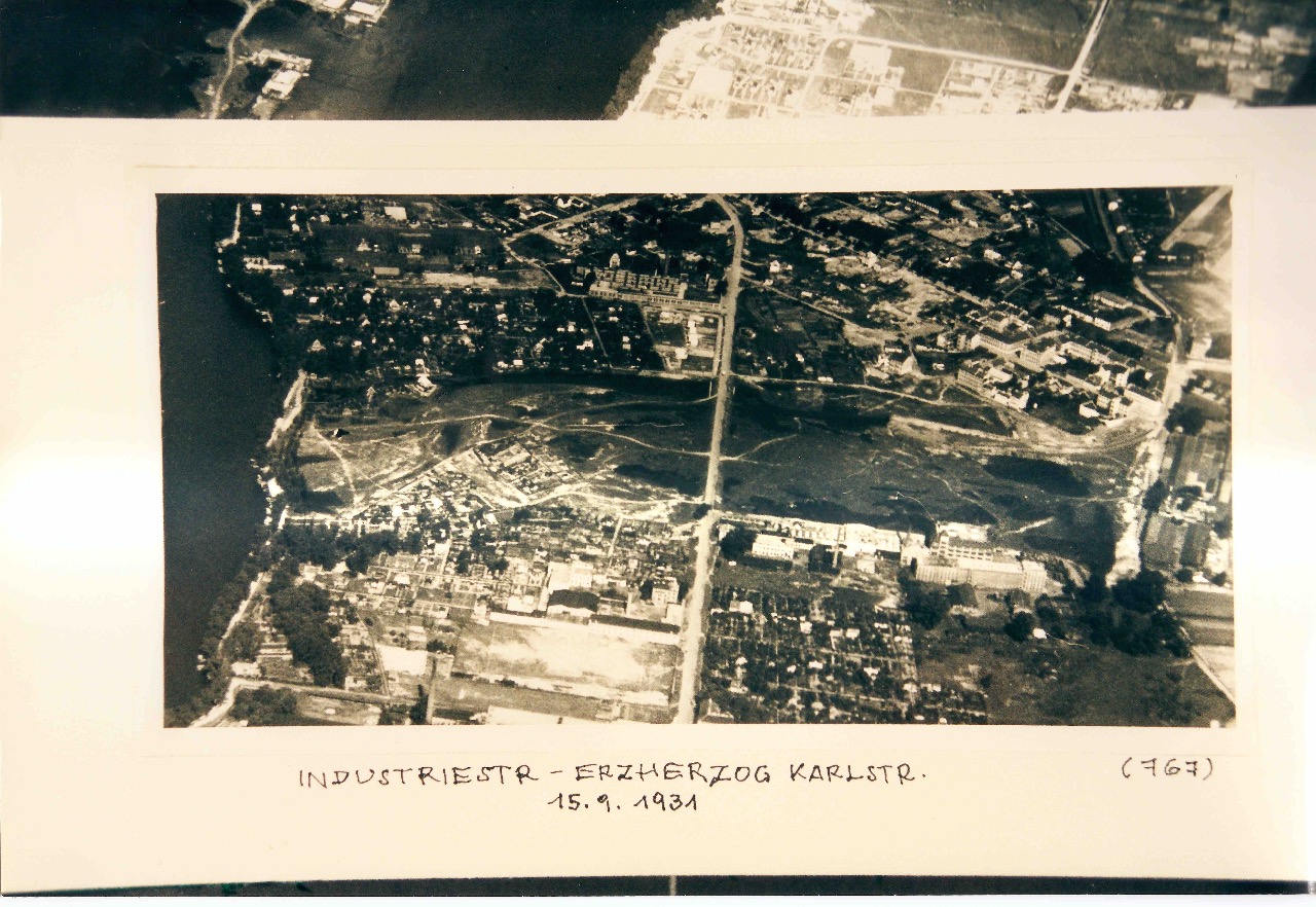Historisches Luftbild aus der Fotogalerie der bisherigen Website